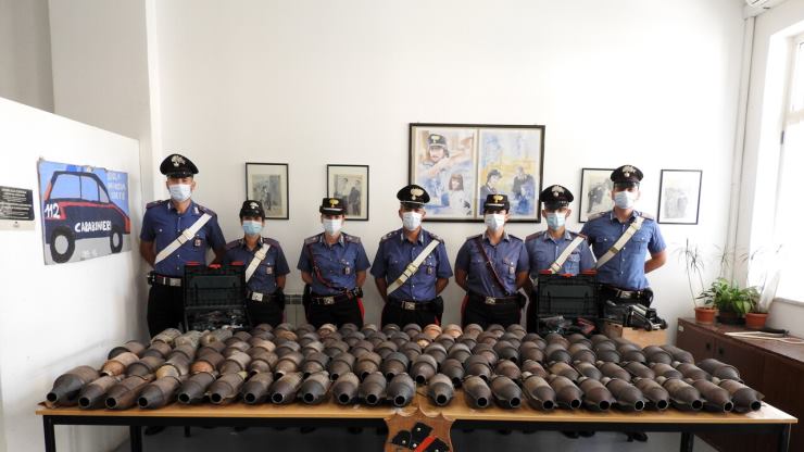 Catalizzatori rubati: intercettato un carico dai carabinieri