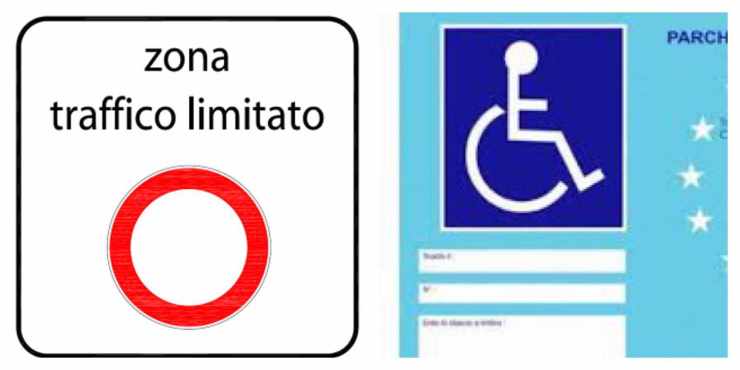 Pass ZTL disabili.