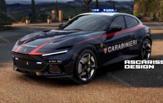 Ferrari Purosangue Carabinieri - Ascariss Design