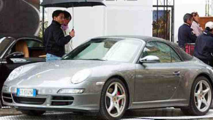 Pier Silvio e la sua Porsche 911