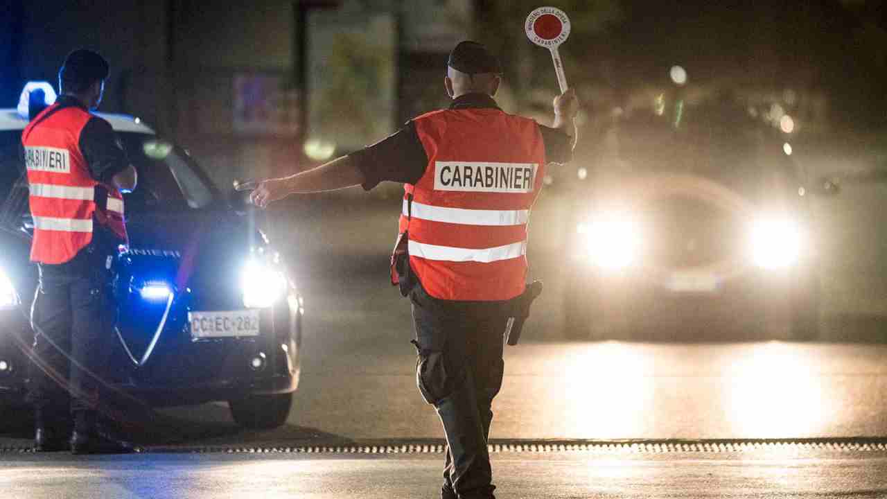 Controlli Carabinieri feste Natale 2022 Capodanno 2023.